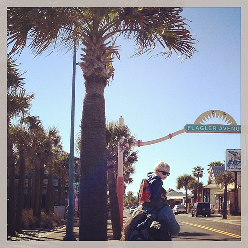 Warm + sun = nice to be here.