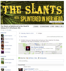 Facebook event page banner