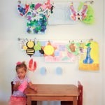 Ikea curtain-art holder