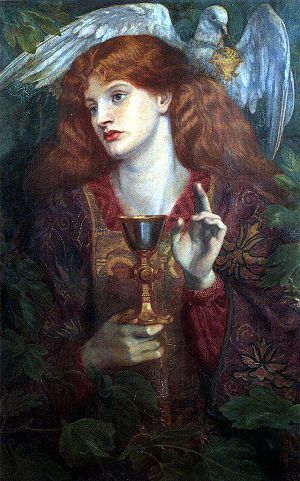 The Damsel of the Sanct Grael, by Dante Gabrie...
