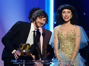 LOS ANGELES, CA - FEBRUARY 10: Singers Gotye ...