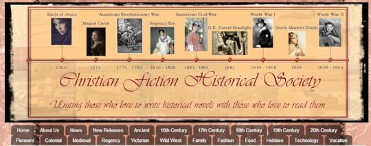 Christian Fiction Historical Society - Screen Shot