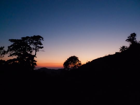 Sunset on Chiang Dao Mountain