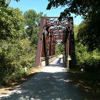 Perche Creek bridge, Katy Trail, McBaine, Mo.