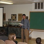 Andrew Winkel presents on Raceboy and Super Qwok Adventures