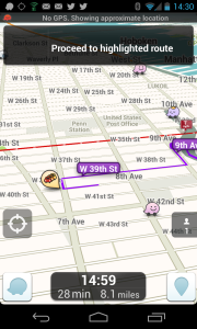 waze screenshot