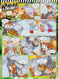 AAAGH! at the beach by Simon Guerrier and Brian Williamson