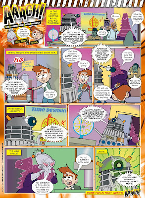 AAAGH! and the alien delegates from the Dalek's Master Plan