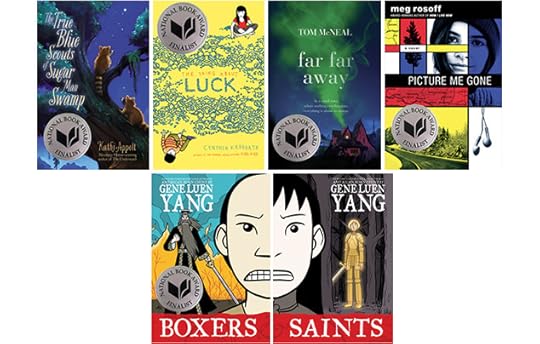 Book covers for the 2013 NBA YPL Finalists