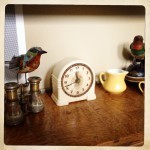 an eclectic assortment of tchotchkes