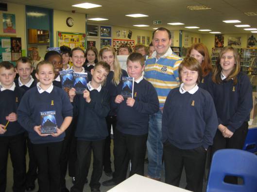 Rich Pitman visits Worle Community School, Weston Super Mare