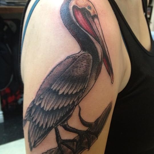 Pelican tattoo