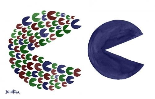 unity is strength cartoon