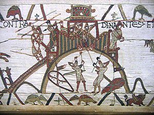 English: Section of the 11th-century Bayeux Ta...