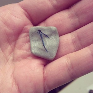 Weekly Rune - Laguz, by S. Kelley Harrell, Intentional Insights