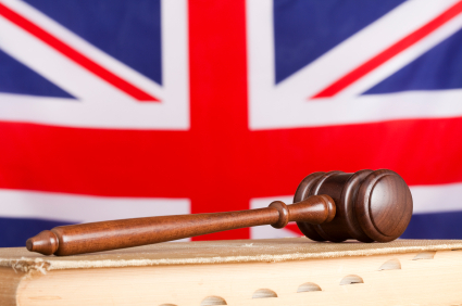 gavel book uk flag