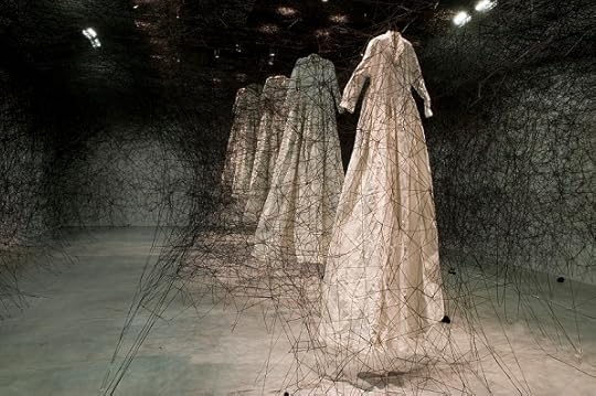 Chiharu Shiota installation