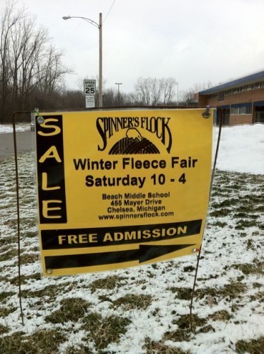 The Spinners Flock has fiber sales 4 times a year.
