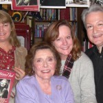 Me, Pat Neal, Mary and Pat's biographer Michael Shearer. They were both very encouraging, and I later interviewed Pat about her role on The Homecoming.
