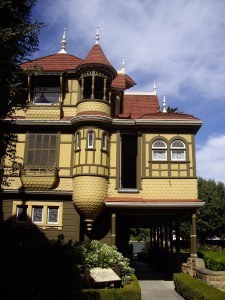 Outside view of 'door to nowhere' - leads to 15-foot drop