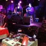 Miss Nyet table, always by the stage