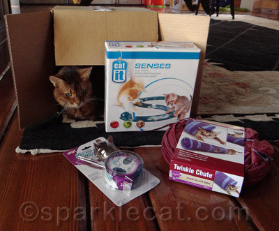 It is the perfect size for small cats like me