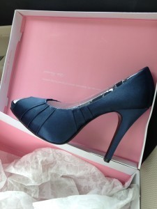 Blue heels
