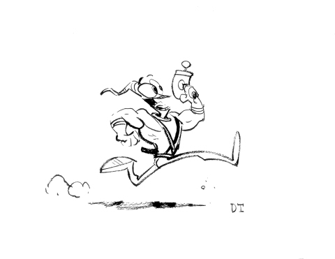 Inktoberfest the 16th- Earthworm Happy!