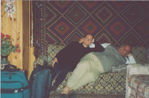 Mustafa & I in Pemukkale