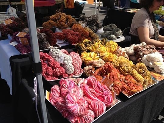 Yarn at the market