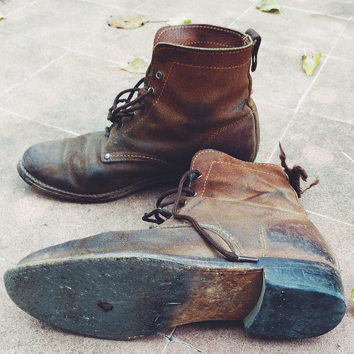 these boots were made for walking