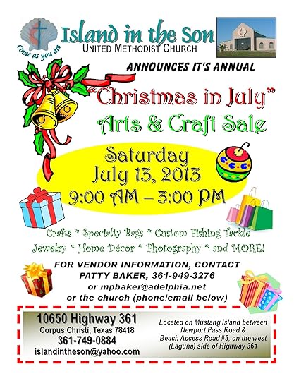 Island in the Son Christmas in July