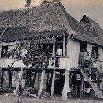 In front of the US Army barracks.