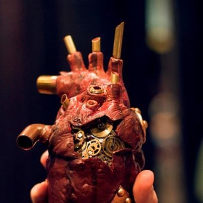 Photo: Steampunk Heart <br /><br />Do you know who is the Artist ?