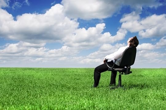 Businessman in a Meadow - Photo courtesy of ©iStockphoto.com/toshimself, Image #6378441