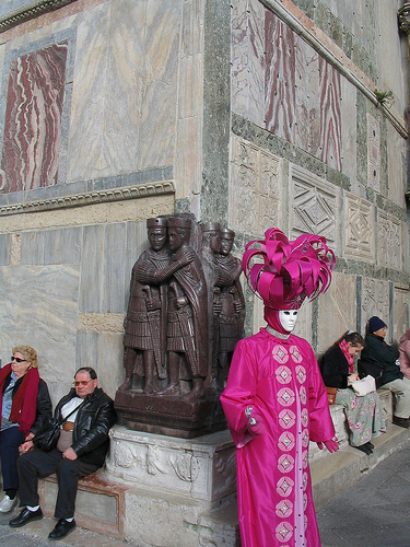 venice carnevale performer