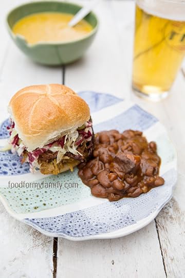 Homemade South Carolina Style Mustard Barbecue Sauce via FoodforMyFamily.com