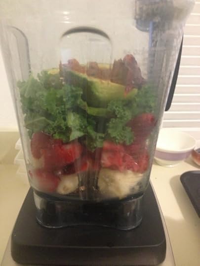 vegan protein chocolate smoothie