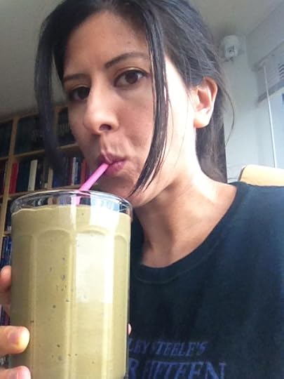 vegan protein chocolate smoothie