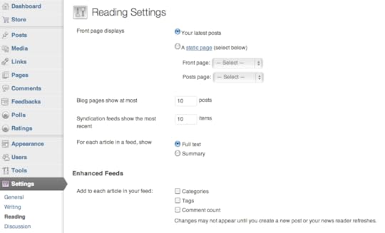 Wordpress Static Front Page
