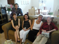My mother, far right, on her 60th wedding anniversary