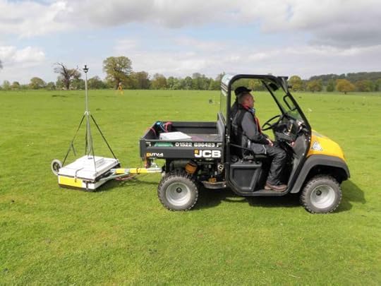 Time Team: Belton Park, Lincolnshire. Machine Gun Corps camp. 8 array GPR