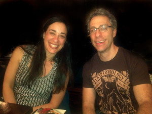 Bella Andre, best-selling author and Brian Felsen, BookBaby Publisher - Robb Lightfoot Photo