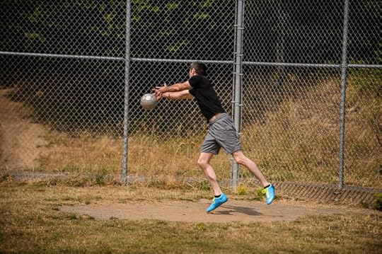Goal? I got a finger on it, but was it enough? Probably not. photo by Marcina Kreta -- Bellingham, Washington, USA -- Copyright 2013 Marcina Kreta, http://regex.info/blog/