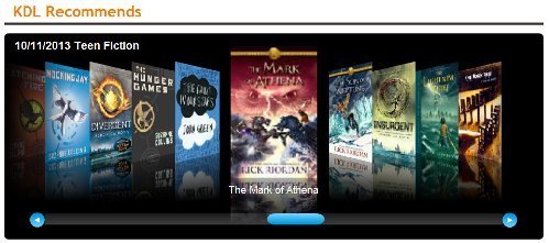 Top Ten Teen Fiction 10-11-2013