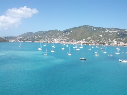 The harbor at Saint Maarten
