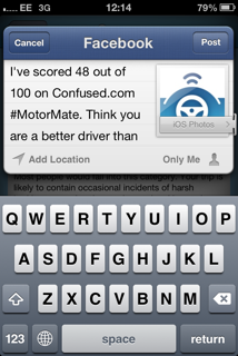 A screenshot of Motormate by Confused.com