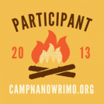 Camp NaNoWriMo 2103