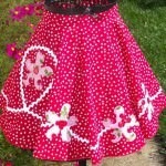 pink dot apron