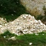 western front chalk piles